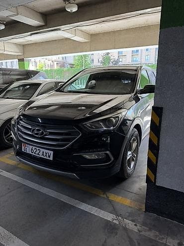 Hyundai Santa Fe: 2017 г., 2.4 л, Автомат, Бензин, Кроссовер