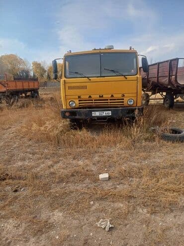 цены на строительные работы в бишкеке 2022 год: КАМАЗ самосвал, трехосный (6x4) - Марка/модель: КАМАЗ серии 5510/5511 — 1