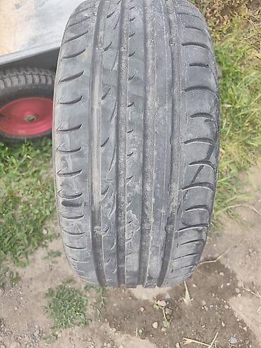 Шины 225 / 50 / R 17, Лето, Б/у, 1 шт, Легковые, Корея, Roadstone