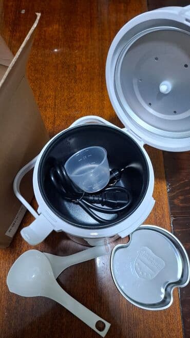 автомобильная мультиварка: Автомобильная электрическая рисоварка/ланч-бокс - Питание: DC 12–24 В — 3