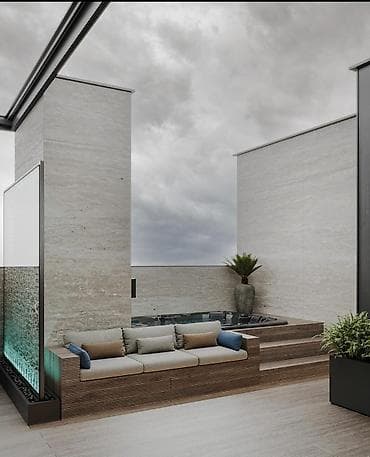 sky plaza: 1 комната, 102 м², Элитка, 14 этаж, Дизайнерский ремонт — 3