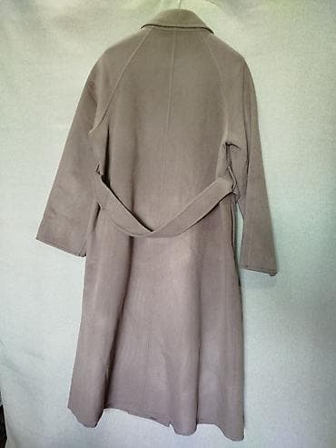 чёрное женское пальто: Женское пальто прямого кроя. - Материал: плотная шерстяная ткань — 10