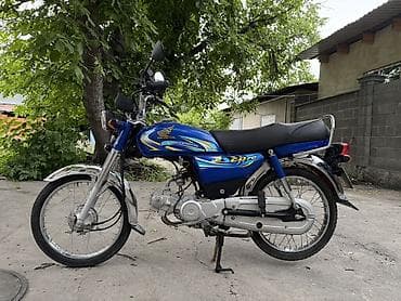 bws samurai: Мопед Honda CD70 (синий) - Классический городской мопед с — 4