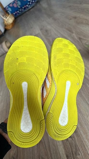 Кроссовки и спортивная обувь: Мужские кроссовки, 41, Adidas, Б/у, цвет - Оранжевый — 2