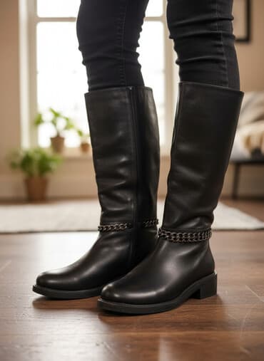 женская обувь больших размеров: Сапоги женские б/у. Высокие,39 размер.На узкую ногу. В хорошем — 2