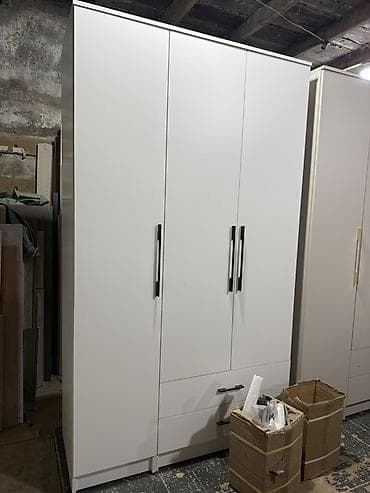 шкаф купе б: Шифоньер, шкаф для одежды, Прямой, ЛДСП — 2