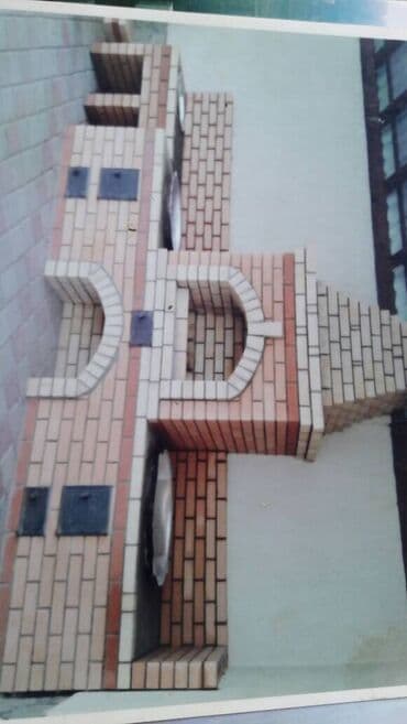 барбекью: Продаю шамотный огнеупорный кирпич ШБ-5 Новый и Б/У для Печей,Камины — 10