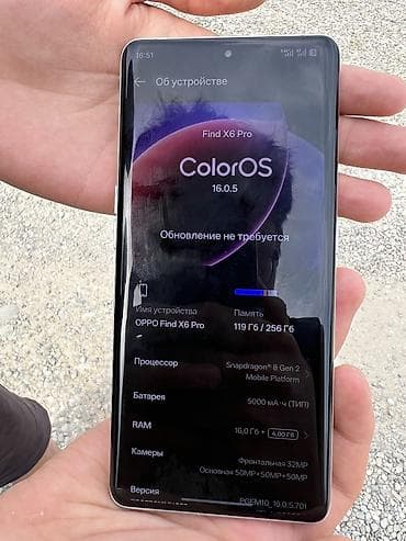 обмен на x: Oppo Find X6 Pro, Б/у, 256 ГБ, цвет - Бежевый, 2 SIM — 3