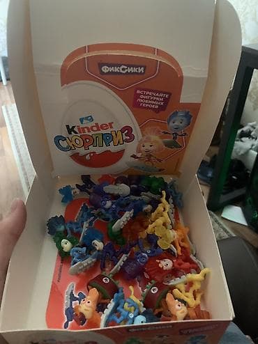 hot wheels: Коллекция фигурок из Kinder Сюрприз «Фиксики». - Оригинальные — 1