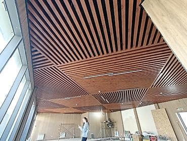 потолки грильято: Подвесные потолки для коммерческих и общественных пространств - — 1