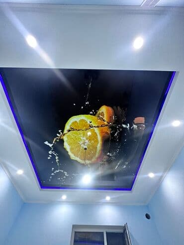 Дизайн, проектирование: Натяжной потолок Глянцевое, Матовое Гарантия, Бесплатная консультация, Бесплатный замер — 12