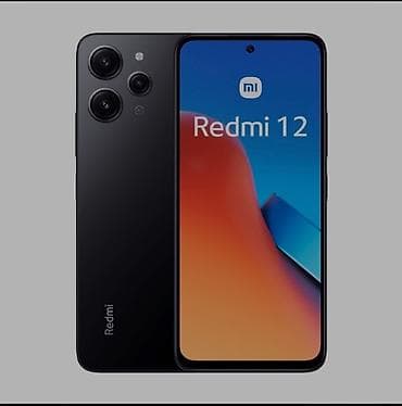 Redmi, Redmi 12, цвет - Черный, 2 SIM