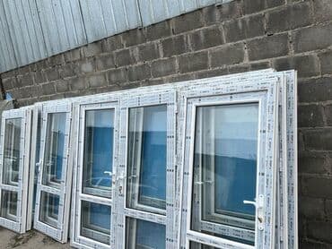 сушилка для белья на окно: Пластиковые окна ПВХ белого цвета с многокамерным профилем — 2