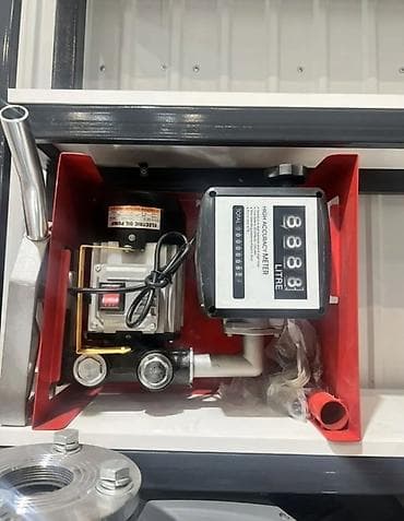 Электрическая заправочная станция для перекачки масла/дизельного