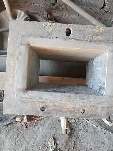 микро гес: Пресс-экструдер для изготовления глиняного кирпича на раме с колесной — 4