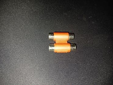 Переходник колокольчики RCA мамы на колокольчики RCA мамы рабочий в — 1