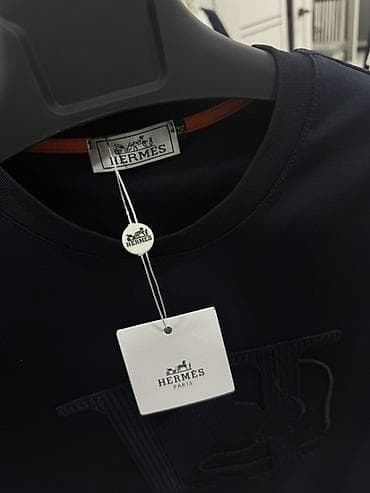 Эркектер кийими: Эркектердин футболкасы, S, M, L, Жаңы, түсү - Көк, Өзү алып кетүү — 2