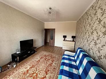 72: 2 комнаты, 72 м², Тунгуч мкр 106 серия, 6 этаж — 1