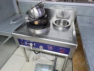 газовые плиты для кафе и ресторанов: Профессиональное кухонное оборудование для общепита: - Газовая плита — 2