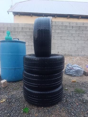 Транспорт: Шины 215 / 55 / R 17, Лето, Б/у, Комплект, Легковые, Bridgestone — 6