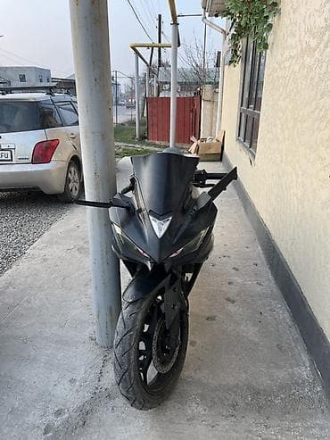 китайский мото: Спортивный мотоцикл класса «street/sport», черный. Основные — 5