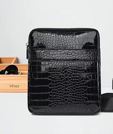 сумку портфель: Мужская сумка через плечо, новый срочно 2 шт калды — 3