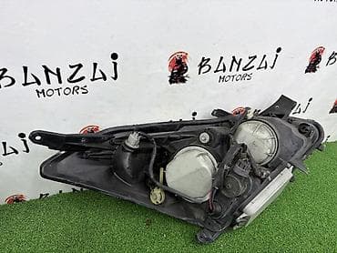Передняя левая фара Toyota 2005 г., Б/у, Оригинал, Япония — 4