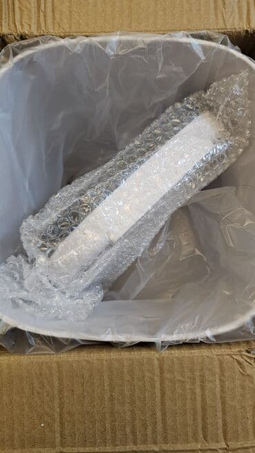 Унитазы и комплектующие: Сенсорное ведро высота 28см. Верх 22*22. Низ 20*20 — 4