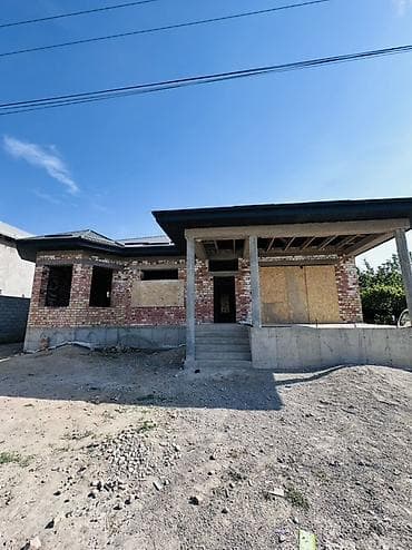 монолитный дом из бетона: Продаётся одноэтажный кирпичный дом с террасой на бетонном цоколе — 1