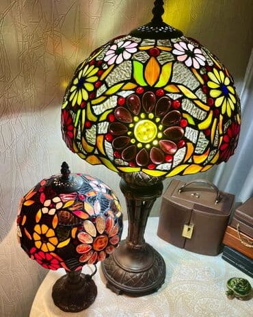 торшер светильник: Лампа Настольная, Винтаж, Б/у — 2