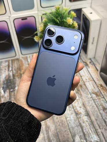 poko f6: IPhone 17 Pro, Новый, 256 ГБ, Синий, Зарядное устройство, Защитное стекло, Чехол, В рассрочку, 100 % — 2