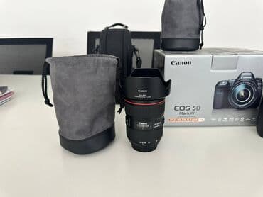 оборудование для фото: Состояние как новый Фотоаппарат Canon 5D Mark IV+Обьектив Canon — 6