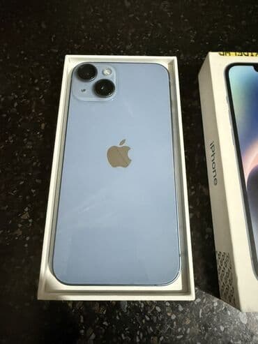 iphone се: IPhone 14, 128 ГБ, Голубой, Коробка, 83 % — 3