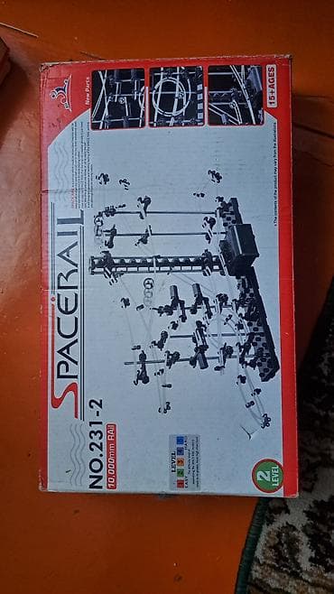 металоприем: SPACERAIL NO. 231-2 — конструктор-мраморный трек с электроподъёмником — 1