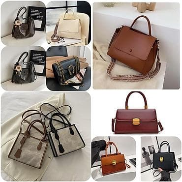 сумка модная: Классическая сумка, Материал: Экокожа, Съёмный ремень, Женские — 1