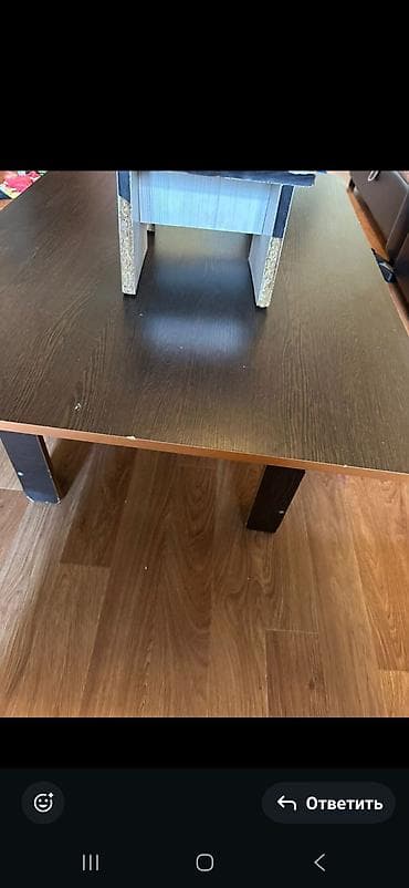 Офисная мебель: Комплект из двух небольших табуреток/подставок ручной сборки — 2