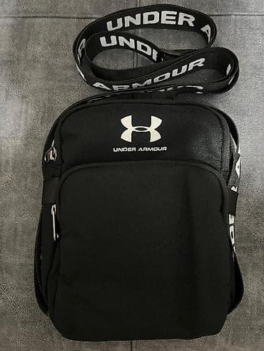 ички кийим: Сумка через плечо Under Armour, черная - Компактная — 2