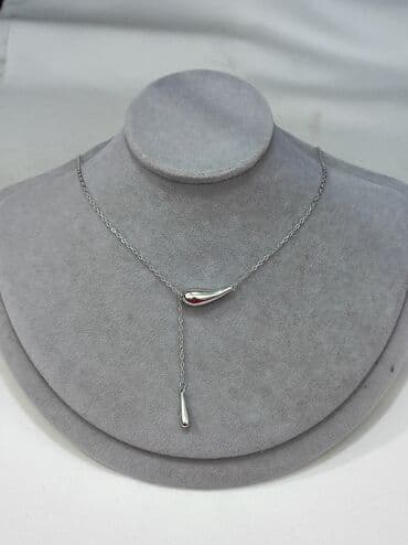 ожирелье: Серебряные колье, Проба 925, Женские, Новый, Без вставки — 3