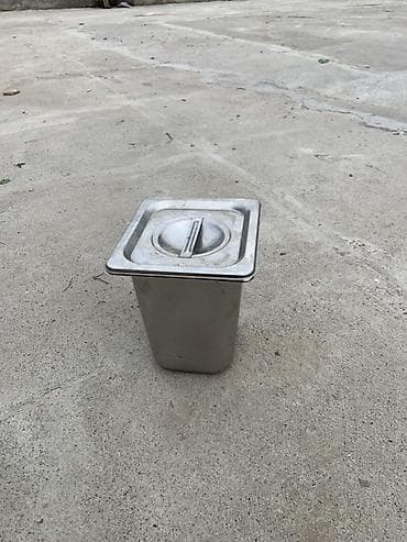 требуется в кафе: Гастроёмкости из нержавеющей стали с крышками (узкие, глубокие) - — 2