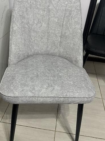 Офисная мебель: Стул для кухни, Другой материал, цвет - Серый — 2