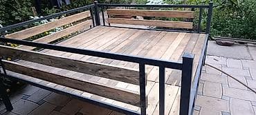 цена кушетка: Тапчан 2 x 2 x 1 м, Металл — 4
