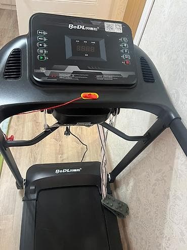 Спорт жана хобби: Беговая дорожка BeDL Q7 Go Running - Мощный электродвигатель до 1.5 — 10