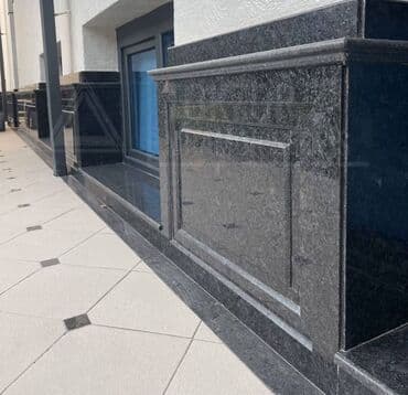 камень резка: Гранит Черный Ангола Блэк, Галактика, Тан Браун Фасадные работы и — 3