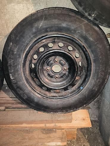 Колеса в сборе 195 / 70 / R 14, Лето, Железные