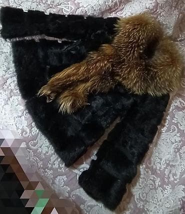 купить xs: Шуба🐰 кролик размер 46-48 — 1