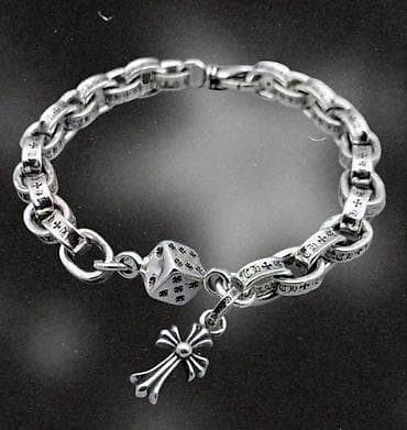 Ремешки, браслеты для часов: Браслет аксессуар Chrome Hearts Уни, 1:1 — 1