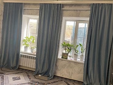 шторы цена бишкек: Портьера, Светонепроницаемая, Готовое изделие, Для спальни — 1