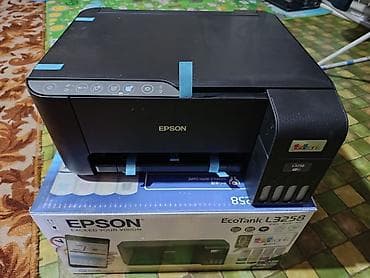 Продаю МФУ Epson EcoTank L3258. Принтер новый без пробега даже краска