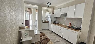 продаю квартира в рассрочку: 2 комнаты, 74 м², 4 этаж, Евроремонт — 3