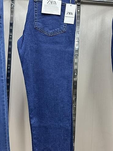 Джинсы, Прямые, Zara, Турция, Высокая талия, S, M, L at lalafo.kg Джинсы, Прямые, Zara, Турция, Высокая талия, S, M, L